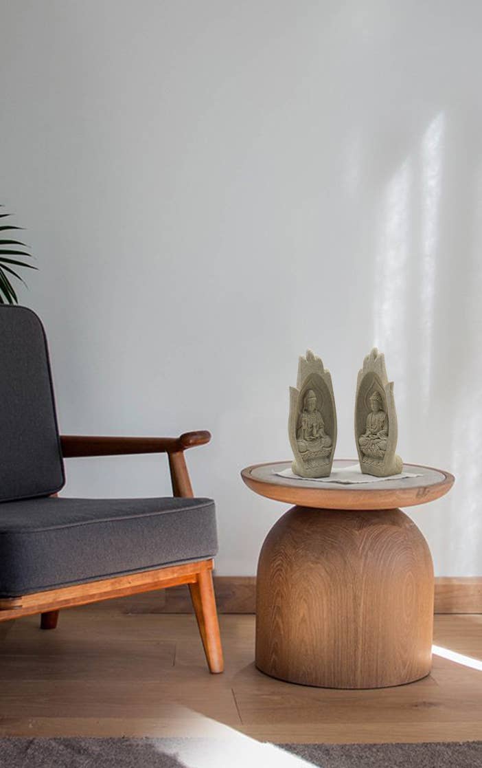 Original Source - Wholesale Decorative Figurine - Buddha Sandstone Serenity Hands3