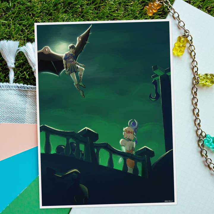 death from above Hades II Art Print for wholesale by anniyell