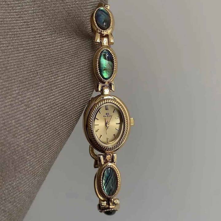 Mundo - Natural Abalone Shell Women's Watch for wholesale by MeloMelo