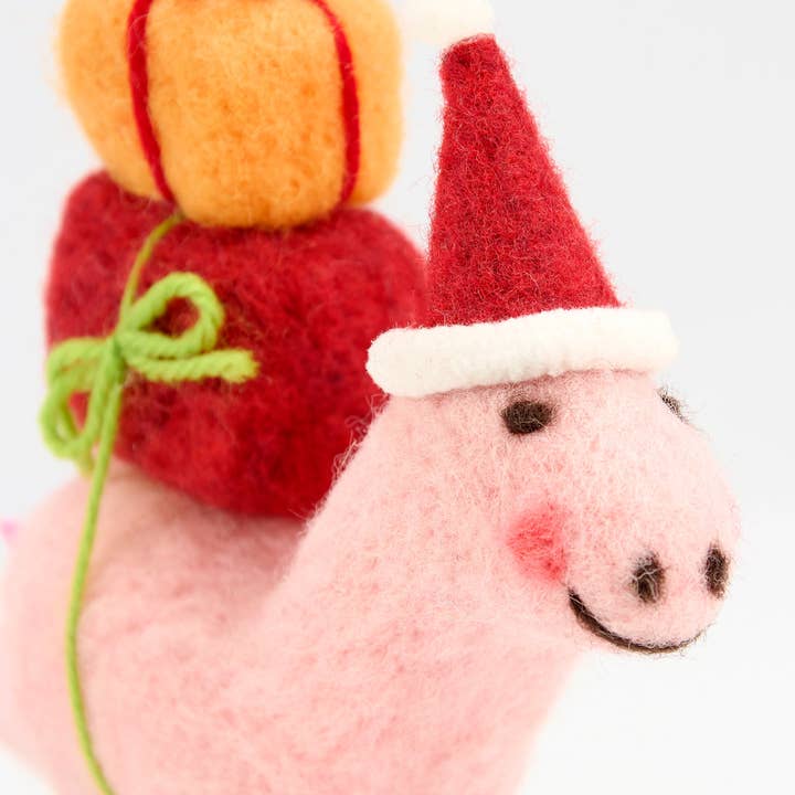 Primitives by Kathy - Wholesale Decorative Figurine - Santa Stegosaurus Critter2