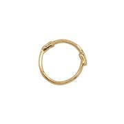 Ofina Jewelry - Wholesale Huggie Earrings - 10k Solid Gold Thin Huggie2