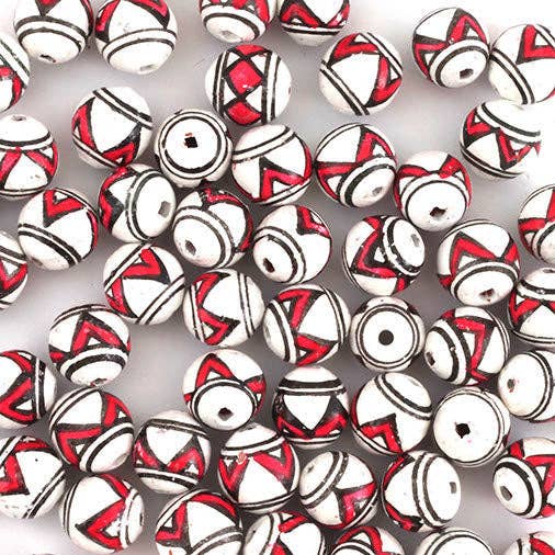 Mini Zig Zag Ball Bead for wholesale by Siesta
