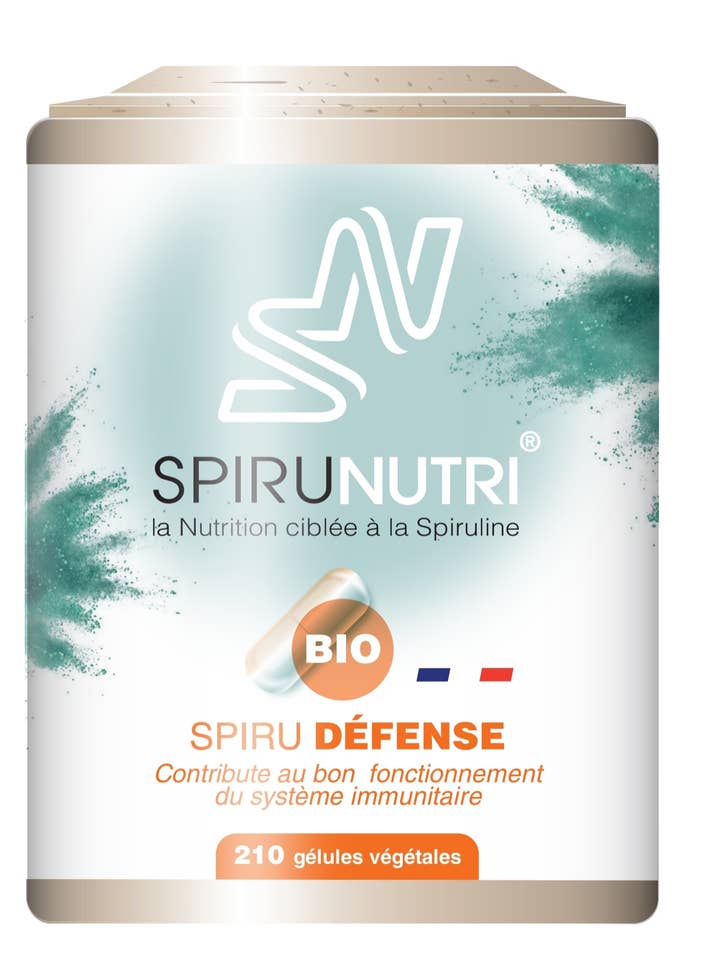 Spiru defense BIO - Økologisk kosttilskud til naturligt immunforsvar for engroshandel hos sas spirunutri