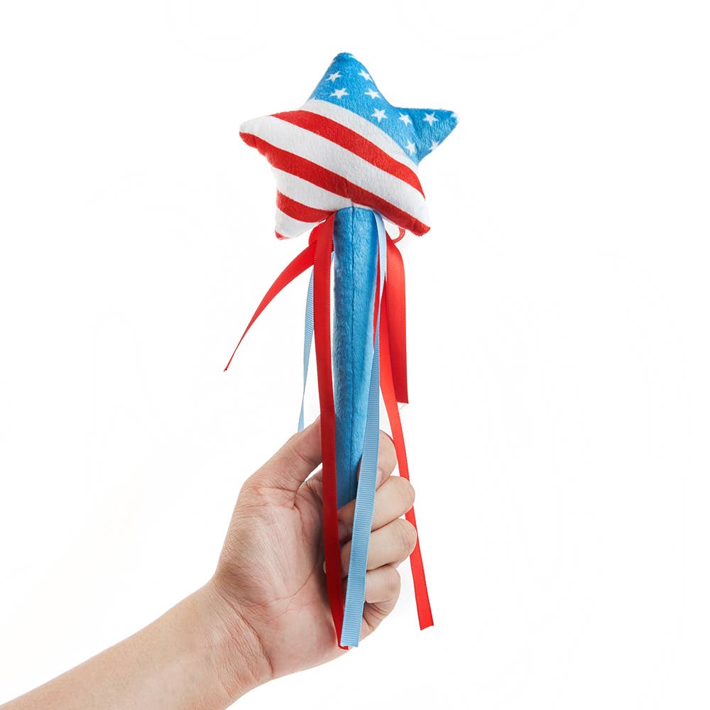 Cuddle Barn, Inc. - Wholesale Stuffed/Plush Toy - Kids & Baby - Star Spangled Wands PDQ (Patriotic USA Plush Toy)5