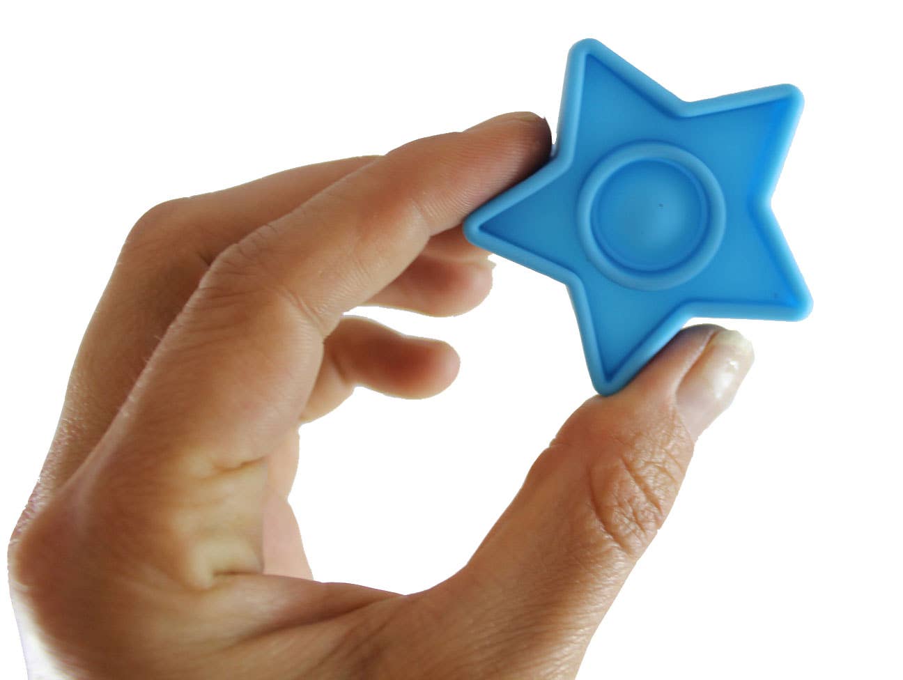 Curious Minds Toys - Wholesale Fidgetspeelgoed - Kinderen - Kleine 2" geometrische vorm Bubble Pop Fidget Toy Game OT Favor8