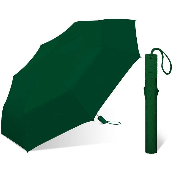 Chaby International - Vendita all'ingrosso Ombrello - Unisex - Ombrelli da pioggia pieghevoli automatici da 42" - colori solidi assortiti2