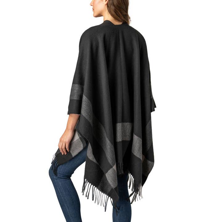 DM Merchandising - Wholesale Wrap - Women's - Allthreads Highland Wrap Open Stock
