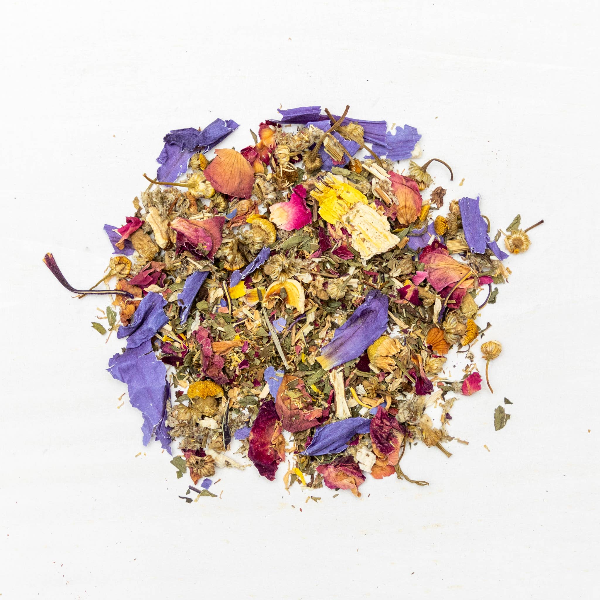 Earth's Best Wellness Market - Wholesale Loose Tea - Blue Lotus & Mugwort Chamomile Tea - Sleep & Lucid Dreams2
