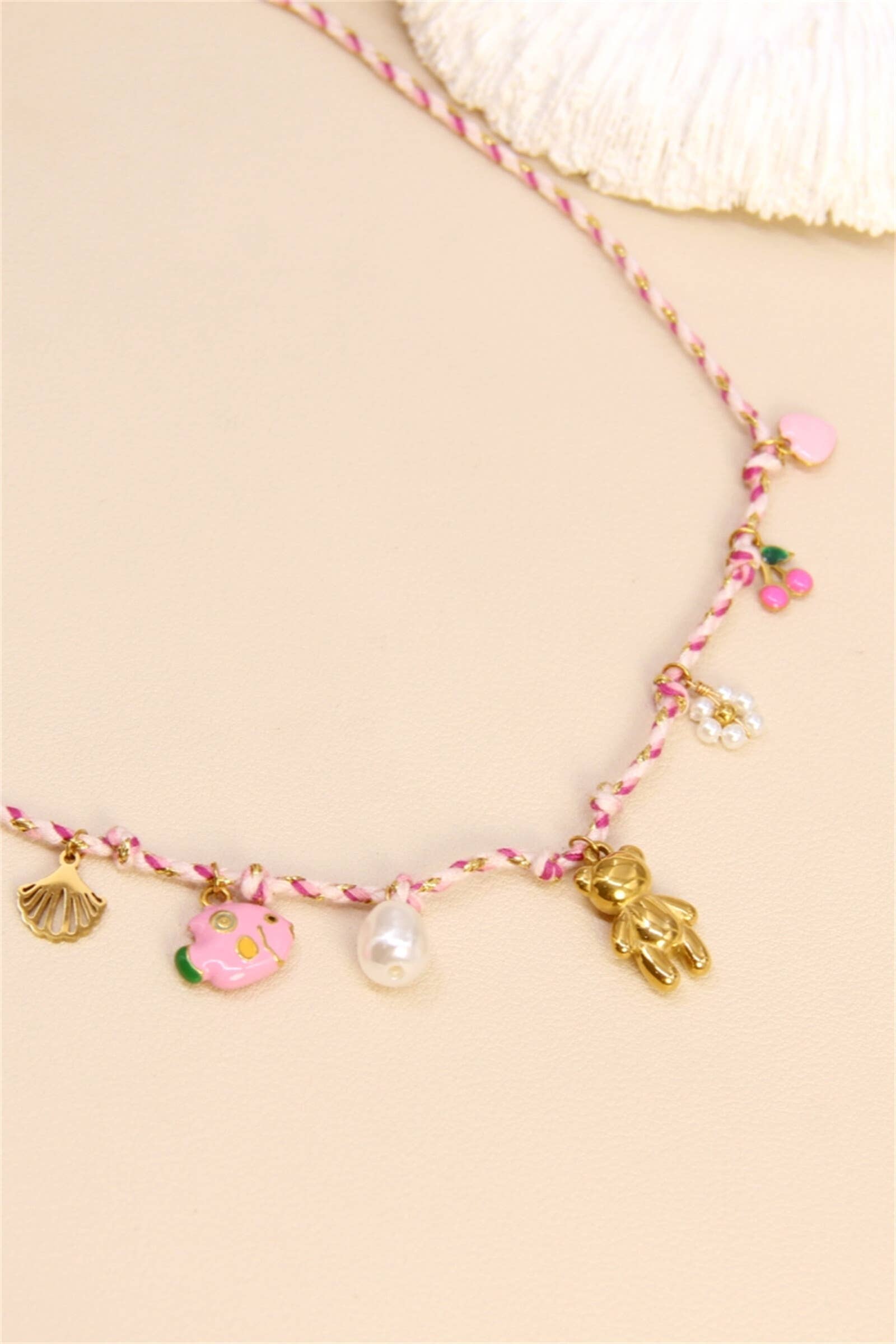 BELLISSIMA BIJOUX - Wholesale Kids Necklace - Kids - Doudou Charms Necklace – Fun & Regressive Touch1