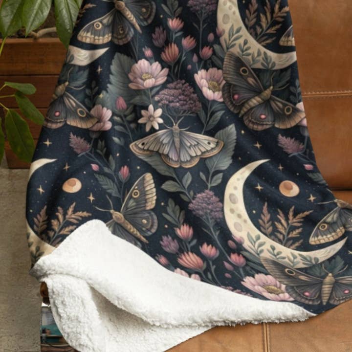 Fleece Blanket, Mystical Moon Design, Plush Throw Blanket and other Purchase Wholesale printing blankets. Free Returns & Net 60 Terms on Faire trending on Faire.