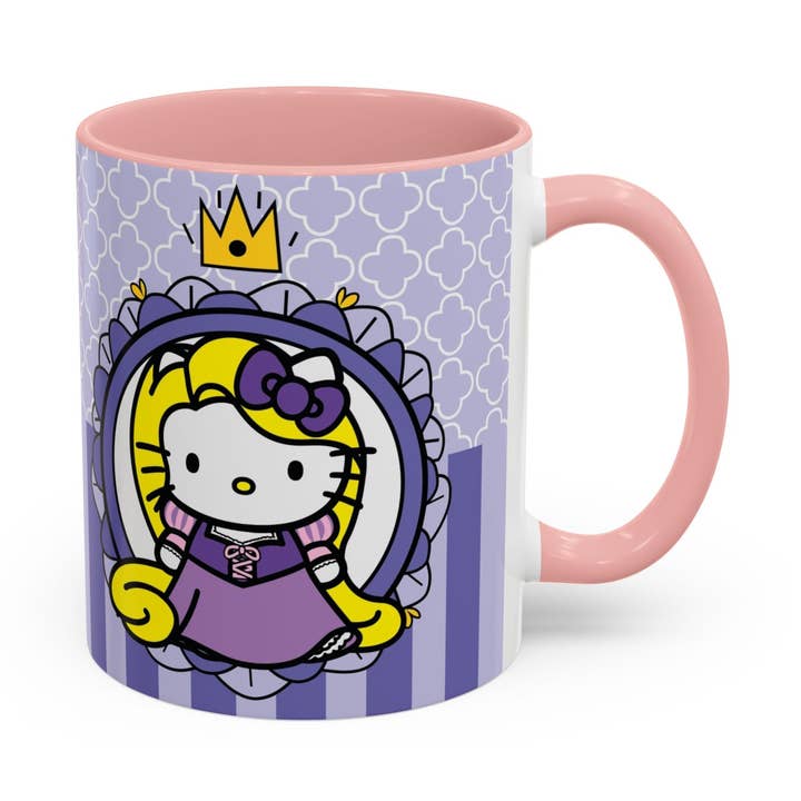 Princess Kitty Hello Kitty Princess Mug | Accent Coffee Mug for wholesale by Le Paperie Co