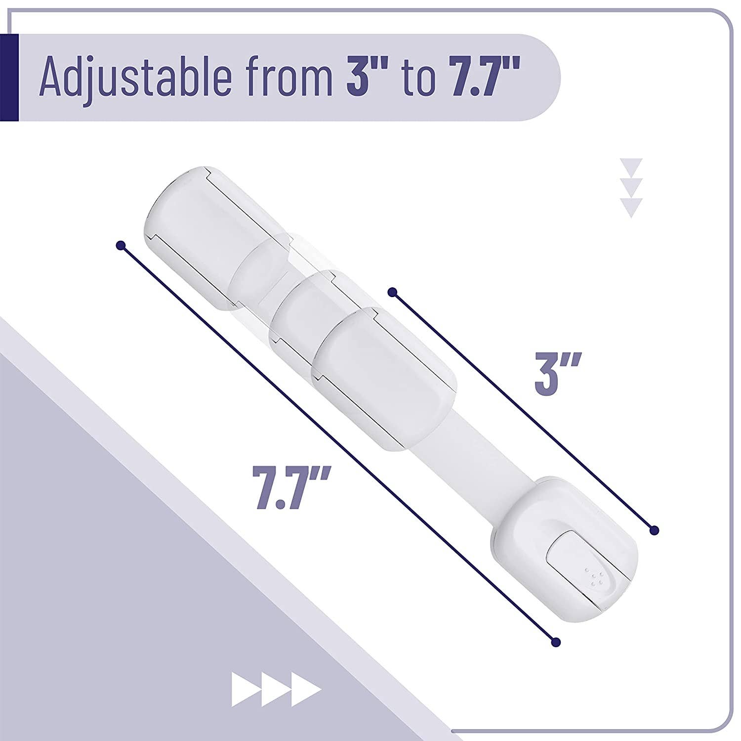 Bates Choice - Wholesale  - Child Safety Strap Locks, 6 Pack2