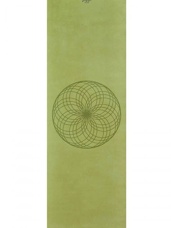 Tapis de yoga Geometry 'Grounding Twirl' pour la vente par YOGOJA