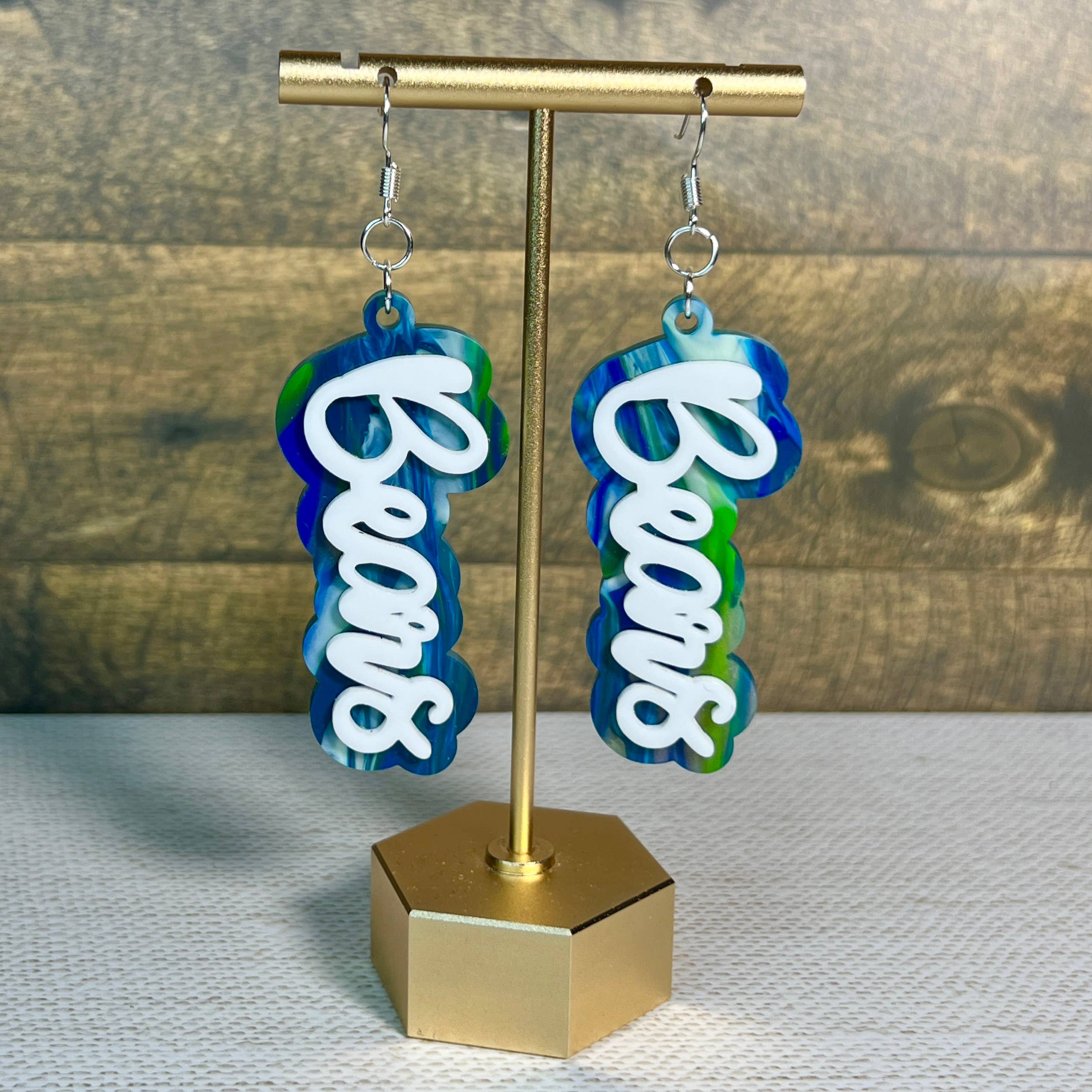 Krafts and Junk TX - Wholesale Dangle Earrings - Customizable Spirit Acrylic Dangle Earrings2