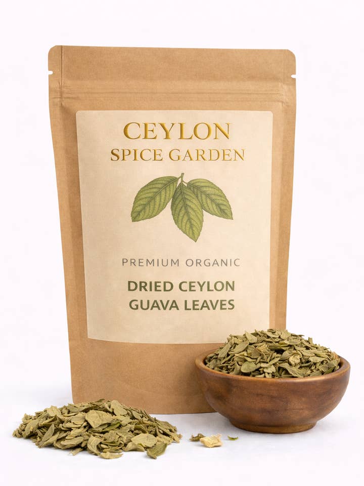 Premium Ceylon Guava Blade (Psidium guajava) - Naturens alsidige velværeurt for engroshandel hos Ceylon Spice Garden