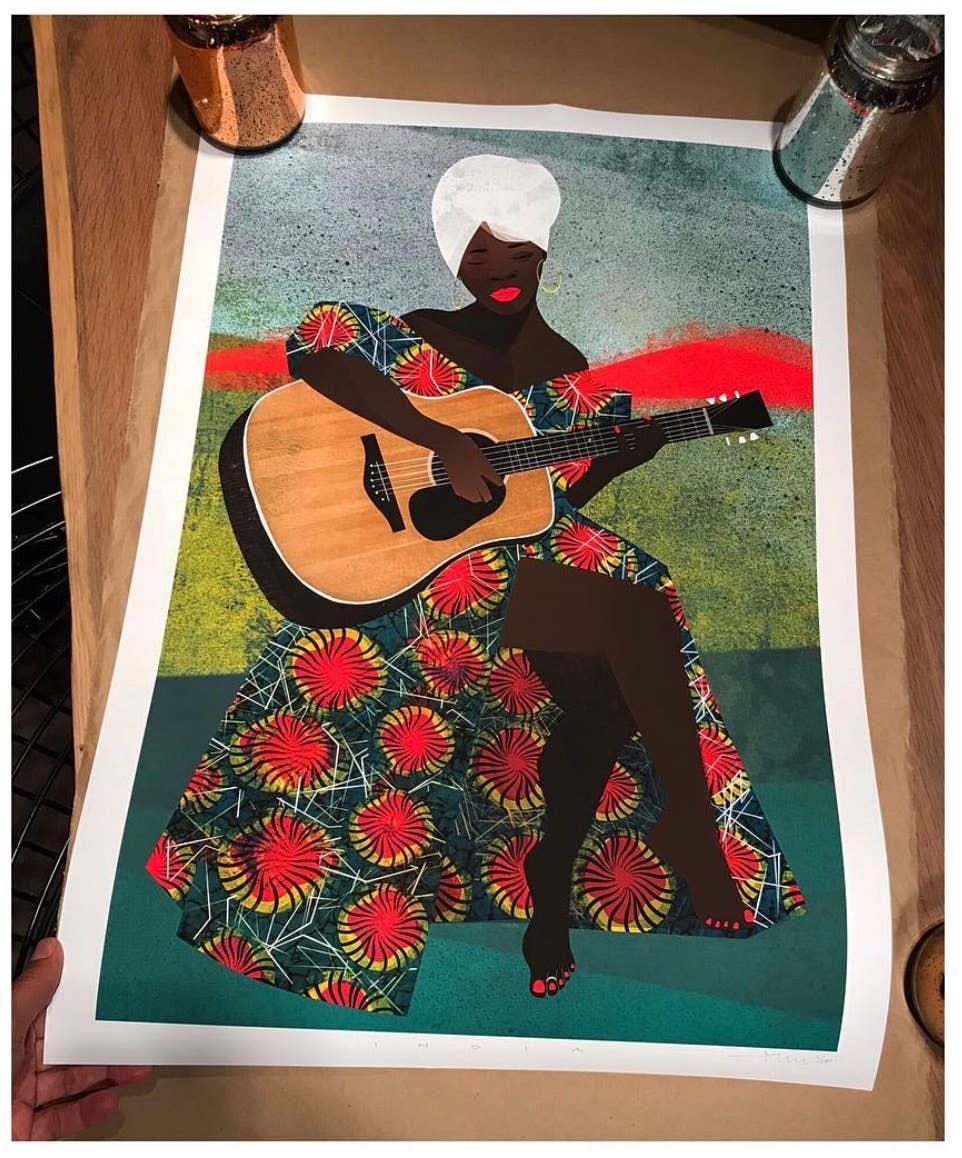 Brooklyndolly - Wholesale Art Print - Lullaby Print1