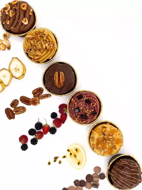 Purecake - Wholesale Chocolate Covered Sweets - Red Fruit & Rose Cupcake – Fruity and Floral Sweetness 🌹🍓4