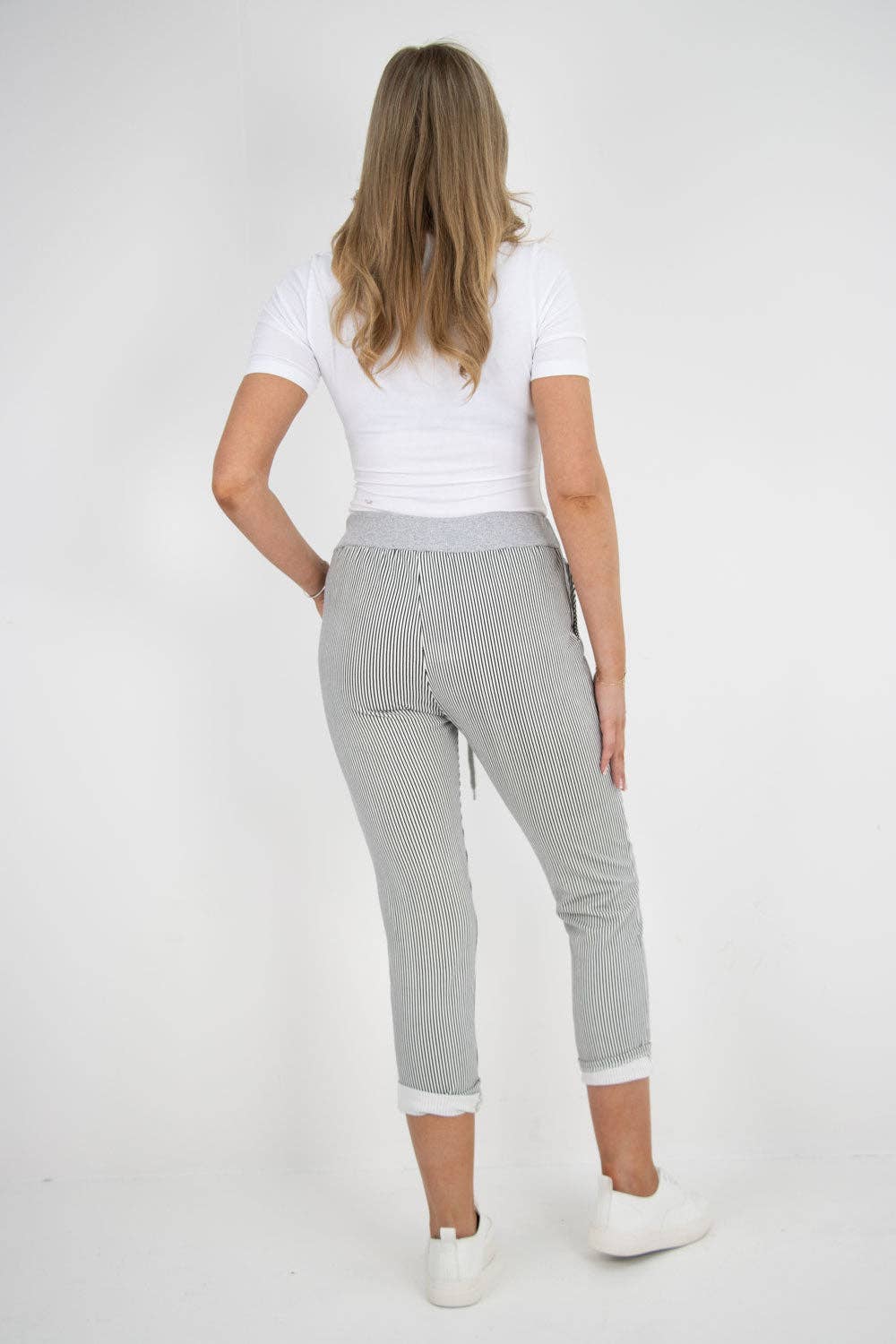 Miss Bold - Wholesale Pants - Women's - Italian Printed Cotton Ladies Trouser5