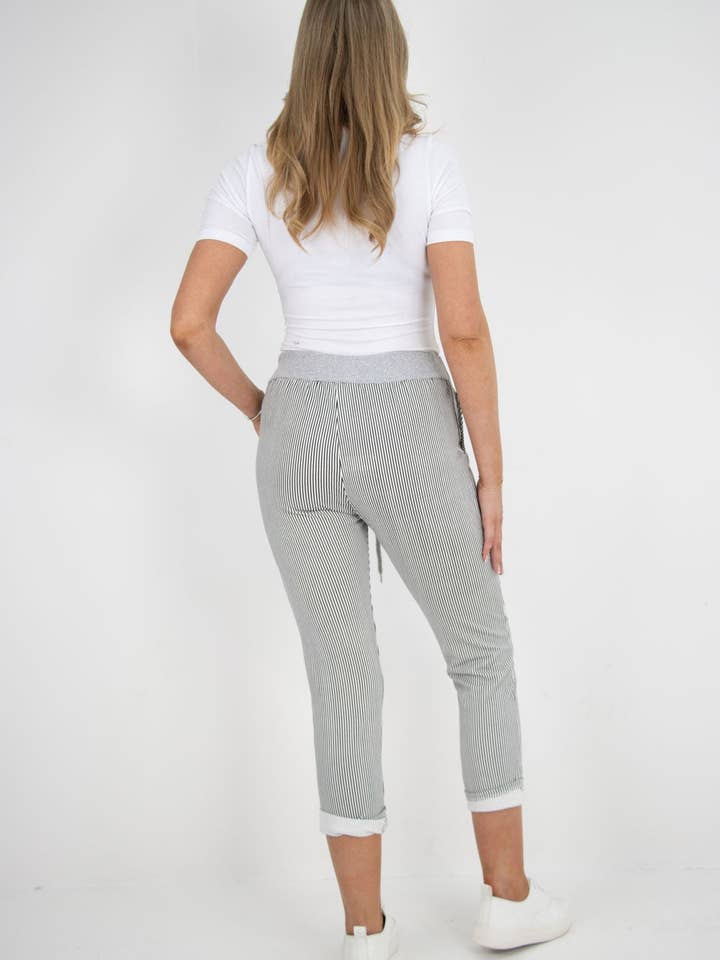 Miss Bold - Wholesale Pants - Women's - Italian Printed Cotton Ladies Trouser5