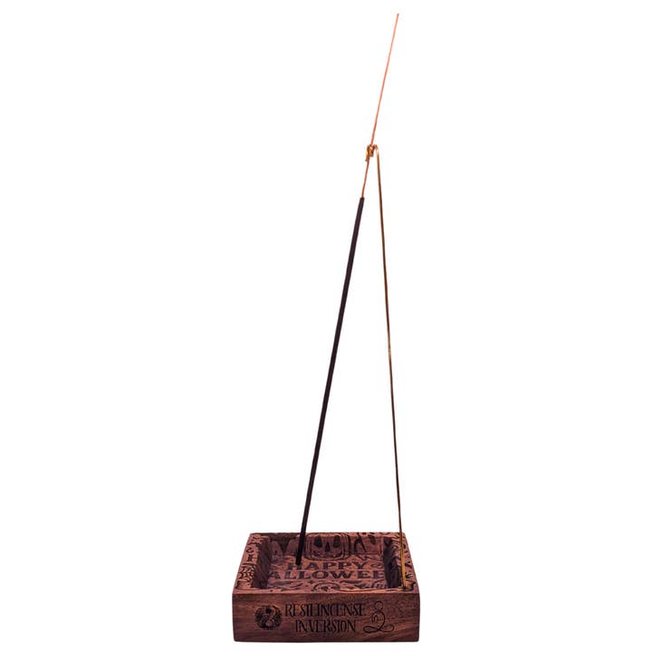 ResilScents WholeSale - Wholesale Incense holder - Inversion Ash Catcher – Crafted Wood & Brass Incense Stand25