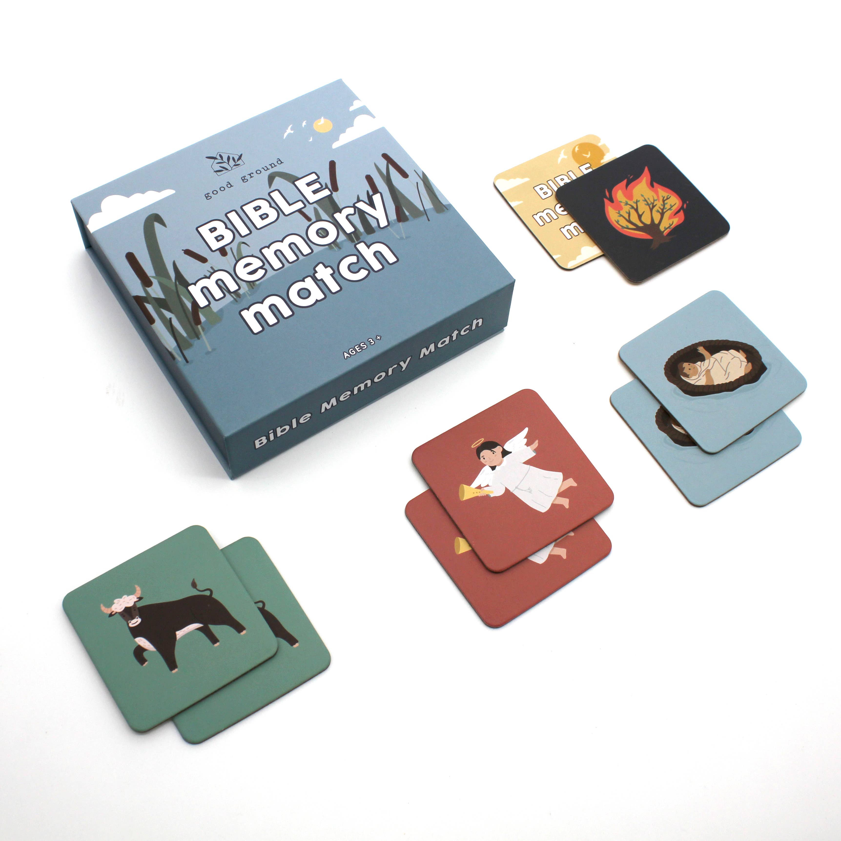 Good Ground - Wholesale Brain Game - Kids - Bible Memory Match6