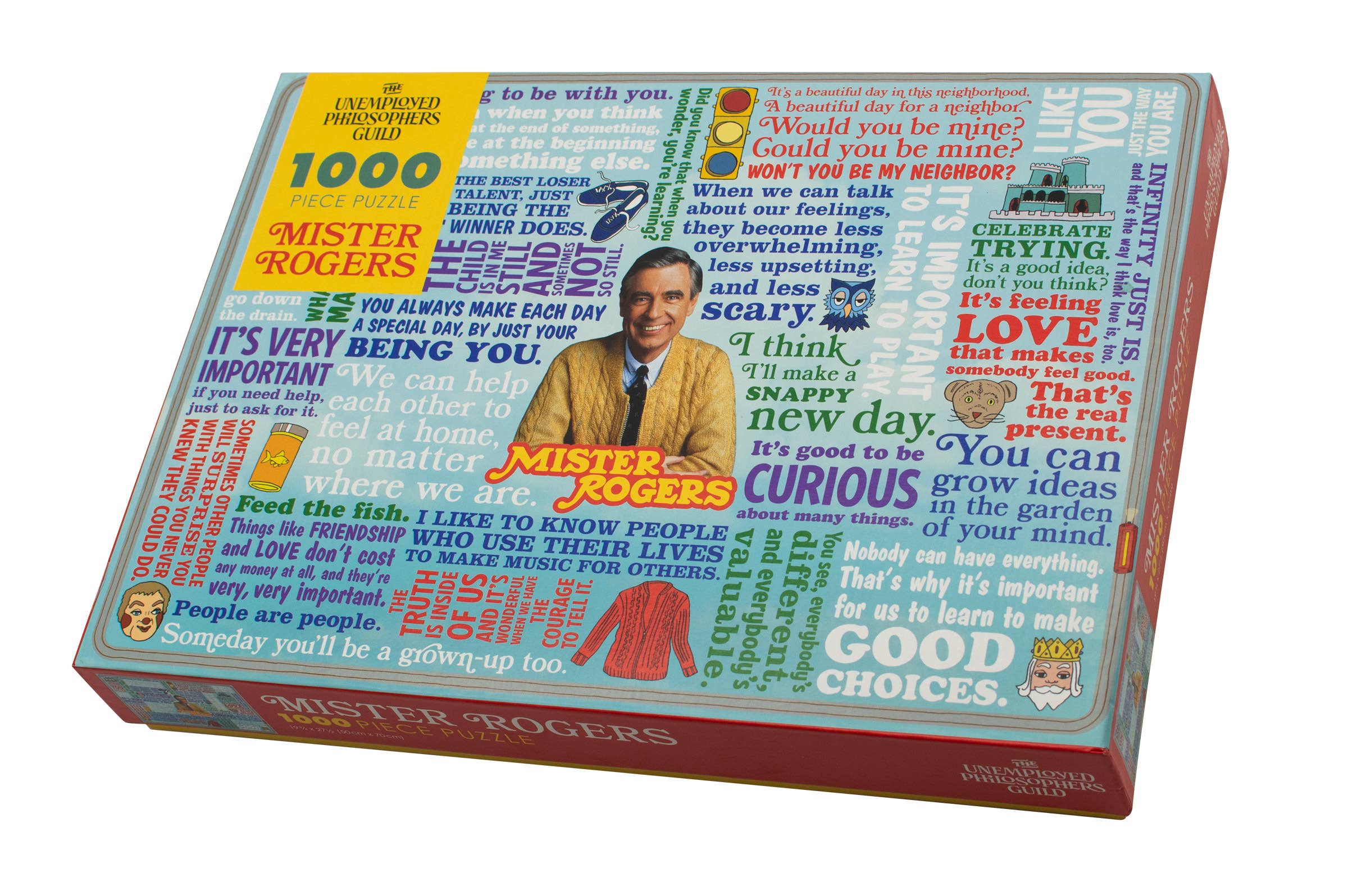 Unemployed Philosophers Guild - Vente Puzzle – adulte - Mister Rogers Puzzle2