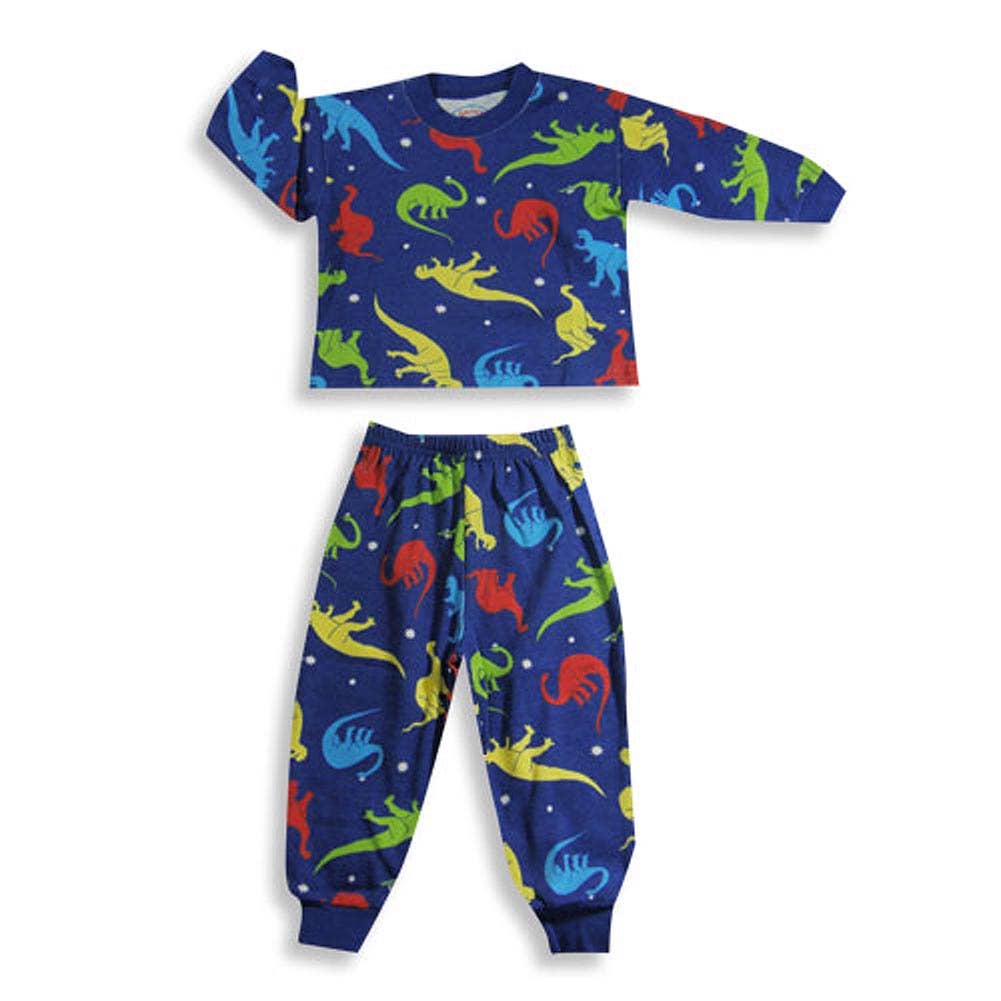 Eastern Off Price - Wholesale Sleepwear Set - Kids - Sara's Prints Boys Long Sleeve 100% Cotton 2 Piece Pajama Se1
