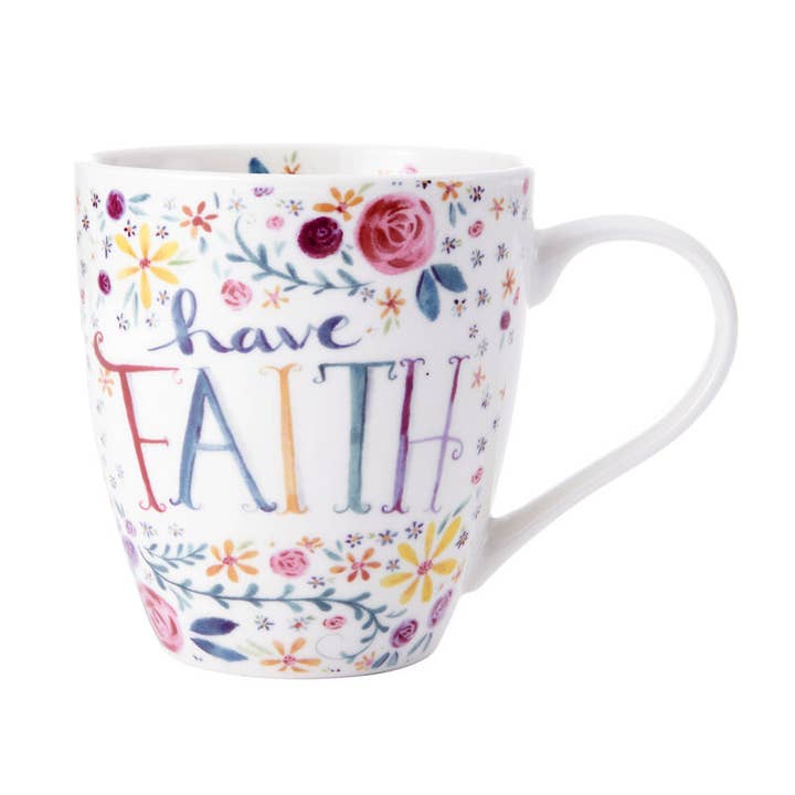 Fitz and Floyd® Mikasa® Pfaltzgraff® - Wholesale Coffee Mug - Pfaltzgraff 18Oz Mug Have Faith Open Stock