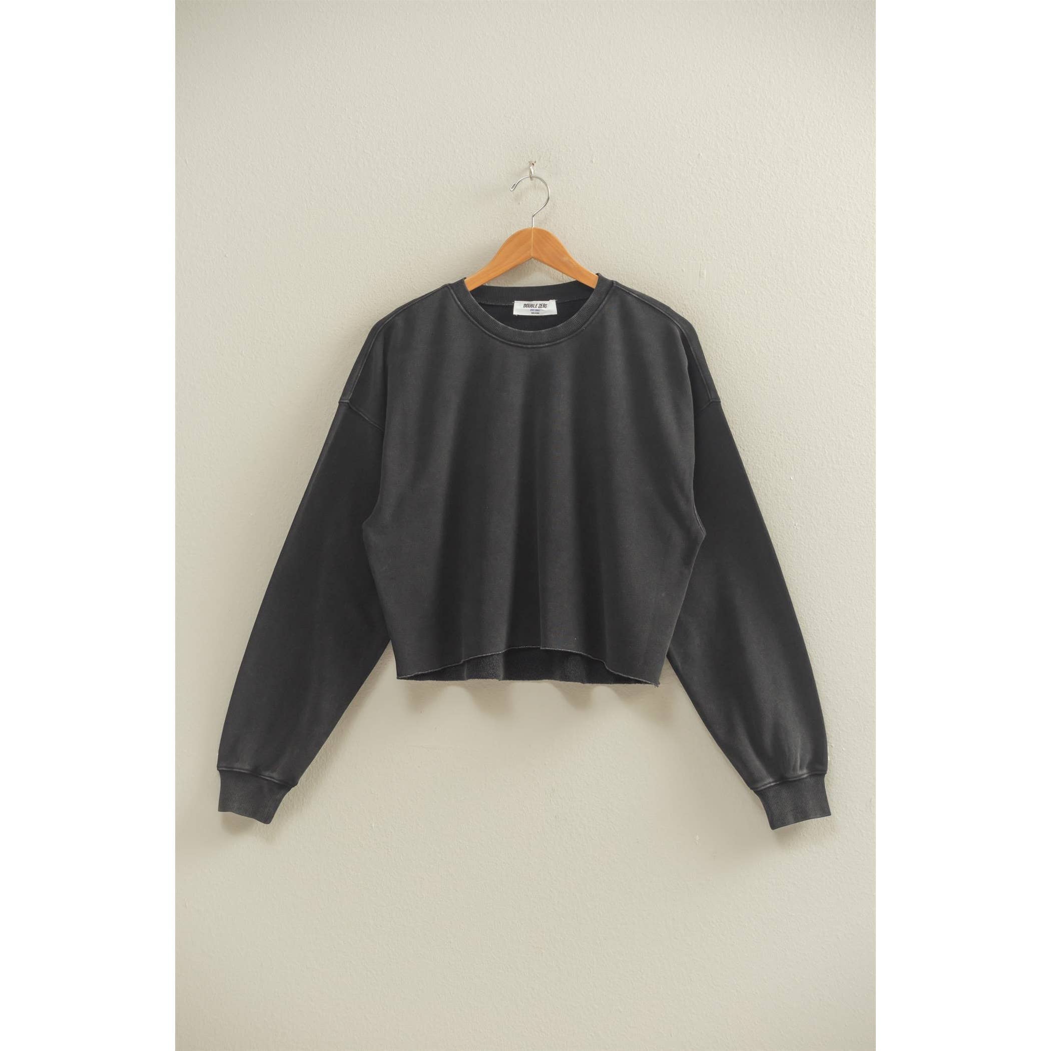 HYFVE - Wholesale Sweatshirt - Women's - Cropped Crewneck Sweatshirt With Oversized Sleeves28