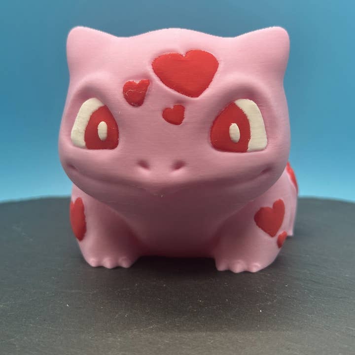 3DHotShop – Engroshandel Plantekrukke – Valentins Bulbasaur Plantekasse1