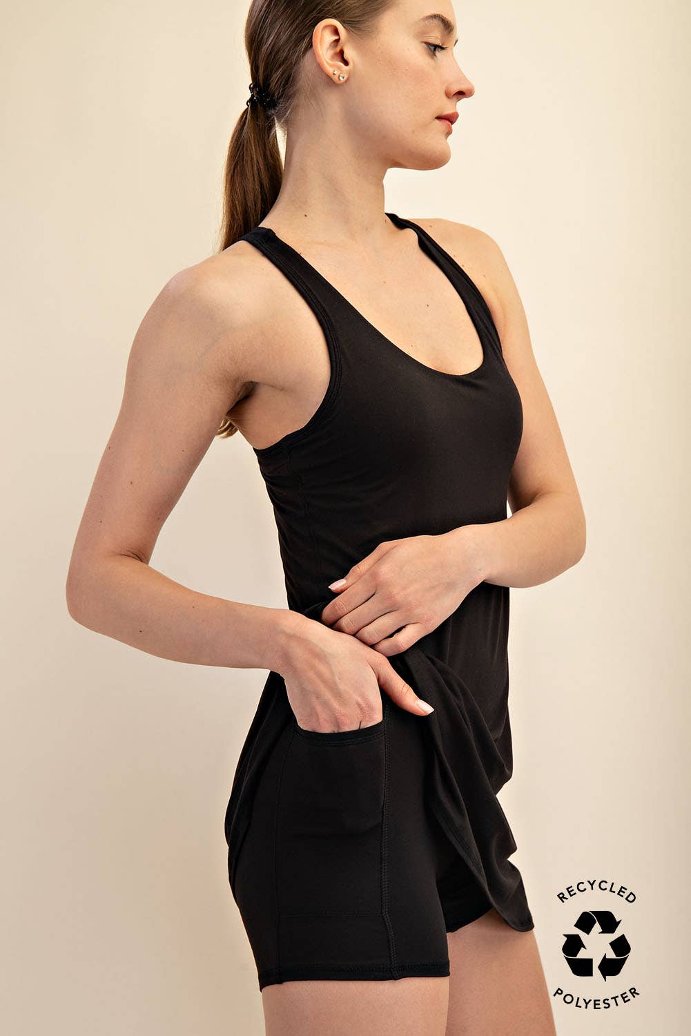 Rae Mode - Wholesale Athletic Dress - Women's - TENNIS ROMPER DRESS2