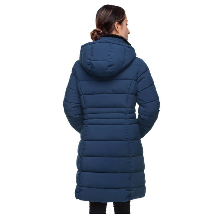 Rokka & Rolla - Wholesale Coat - Women's - Women's Heavy Long Winter Coat Parka Jacket1