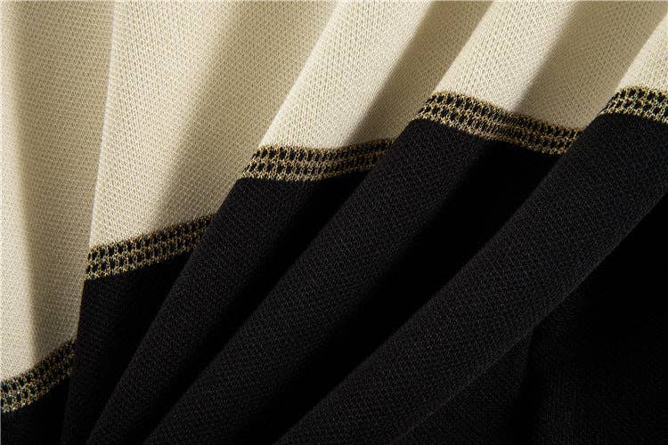 Marayn - Wholesale Suit Set - Women's - Chic Colorblock Knit Suit Spring 2025 Fashion14