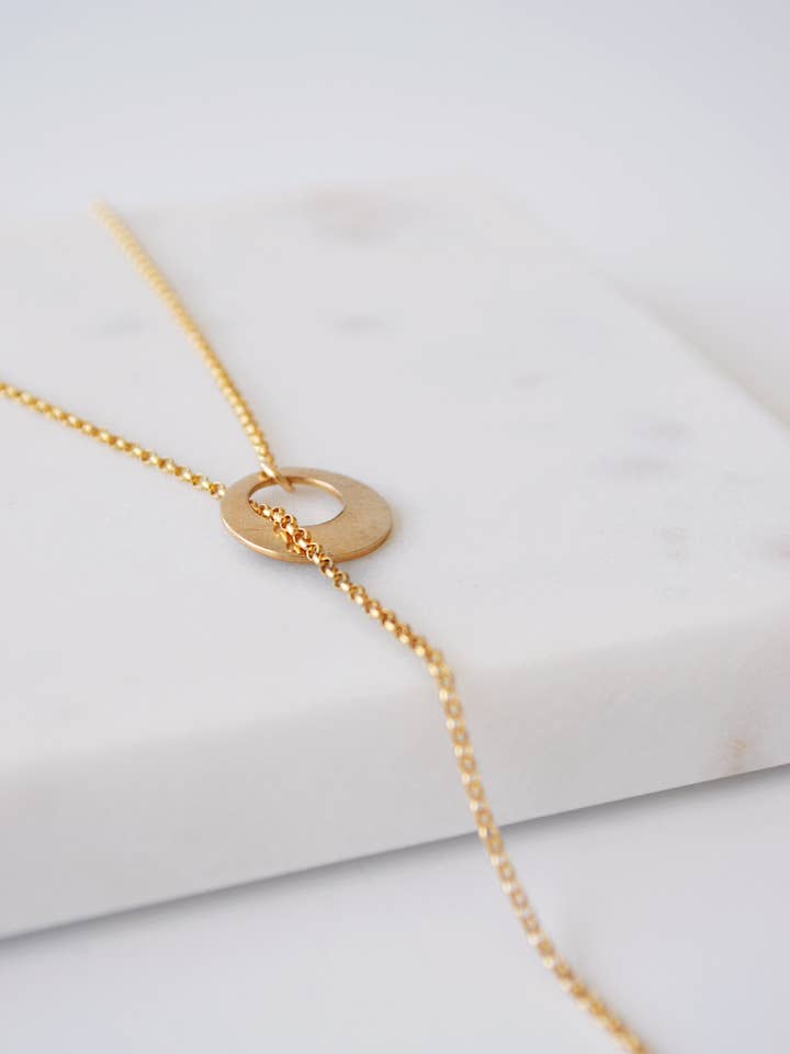Ormes Lariat Necklace for wholesale by FORGE & FINISH