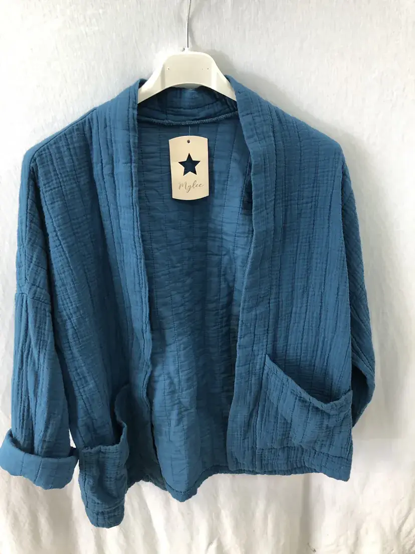 Mimi & Gogo – wholesale Jacket – Women's – Quilted jacket in cotton gauze32