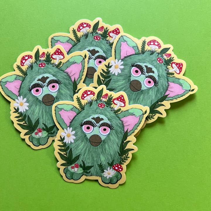 La Strana Studio – wholesale Klistermärke – Forest Furby klistermärke