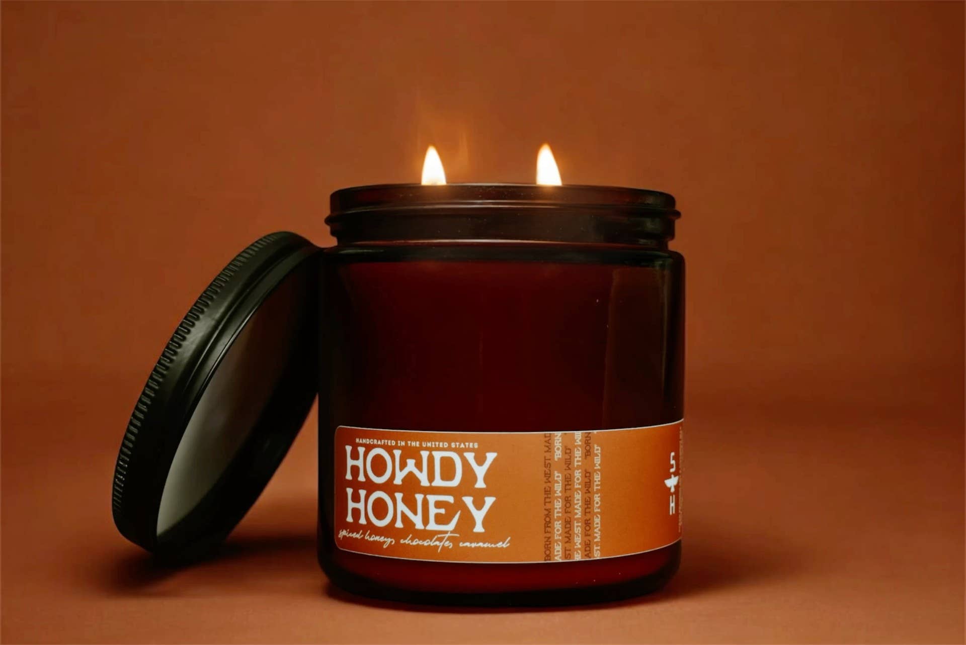 Seventh House Candle - Wholesale Jar/Filled Candle - HOWDY HONEY - Vanilla, Caramel & Honey Candle