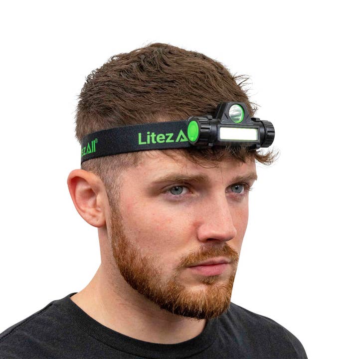 LitezAll - Wholesale Flashlight - LitezAll Rechargeable Dual Mode Headlamp3