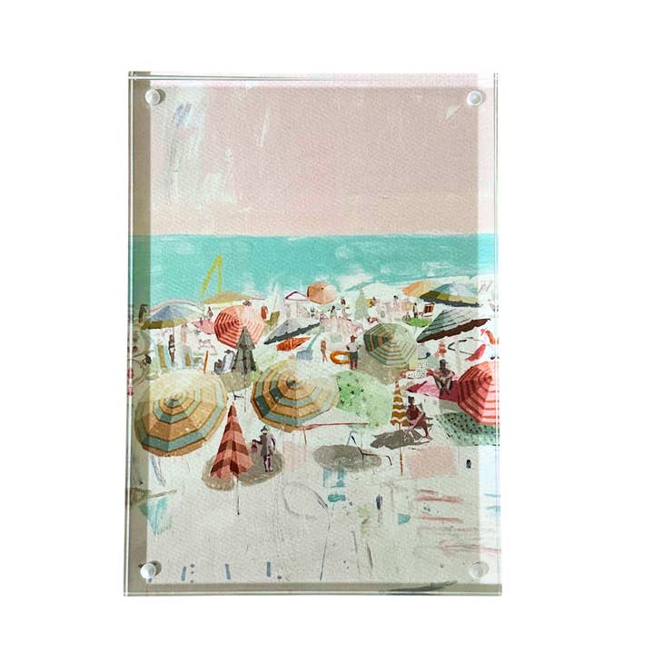 "Salty Hair" Acrylic Framed Print, 5"x7", Limited Edition for wholesale by Teil Duncan