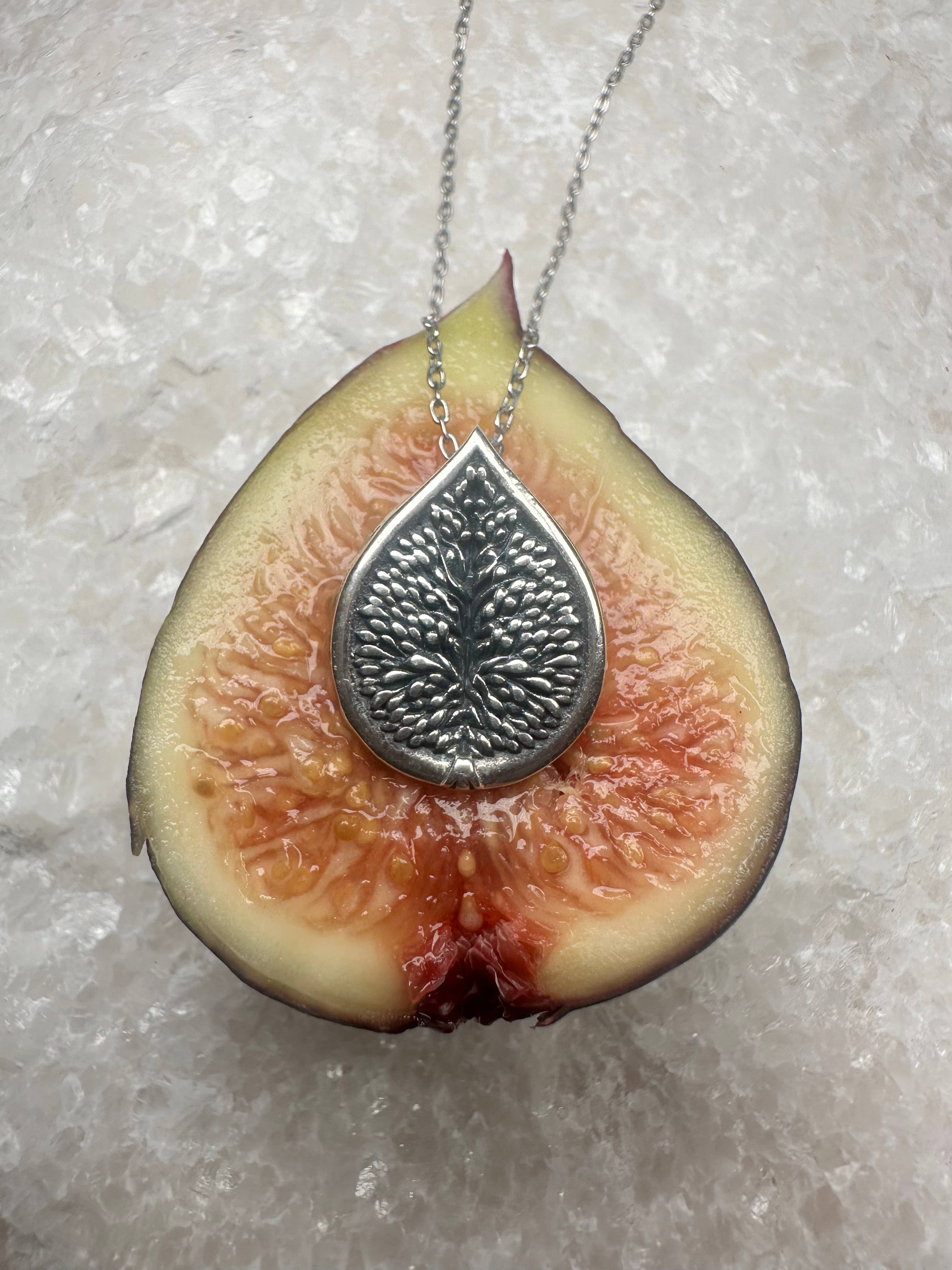 Flesh & Soul - Wholesale Pendant/Charm Necklace - FIG NECKLACE - Dionysian Symbol of HEDONISM and Celebration 4