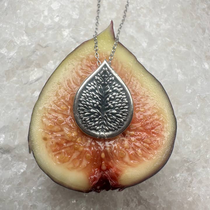 Flesh & Soul - Wholesale Pendant/Charm Necklace - FIG NECKLACE - Dionysian Symbol of HEDONISM and Celebration 4