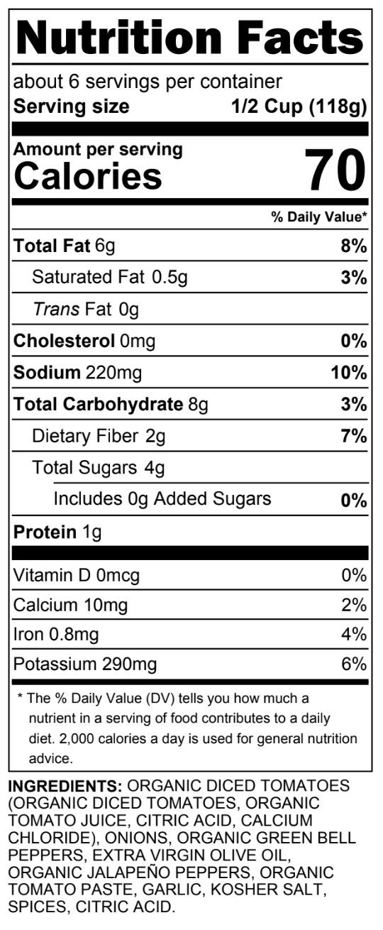 Sababa Foods - Wholesale Sauce - Sababa Foods Saturday Sauce (Slightly Spicy)- 24 oz.1
