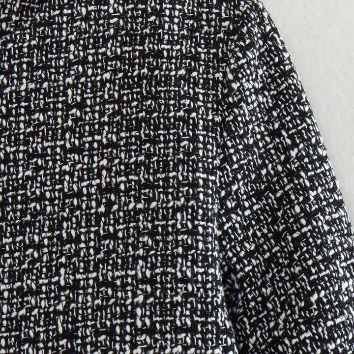 AZSHOP Trading LLC - Wholesale Jacket - Women's - Button-Up Tweed Jacket with Pockets5