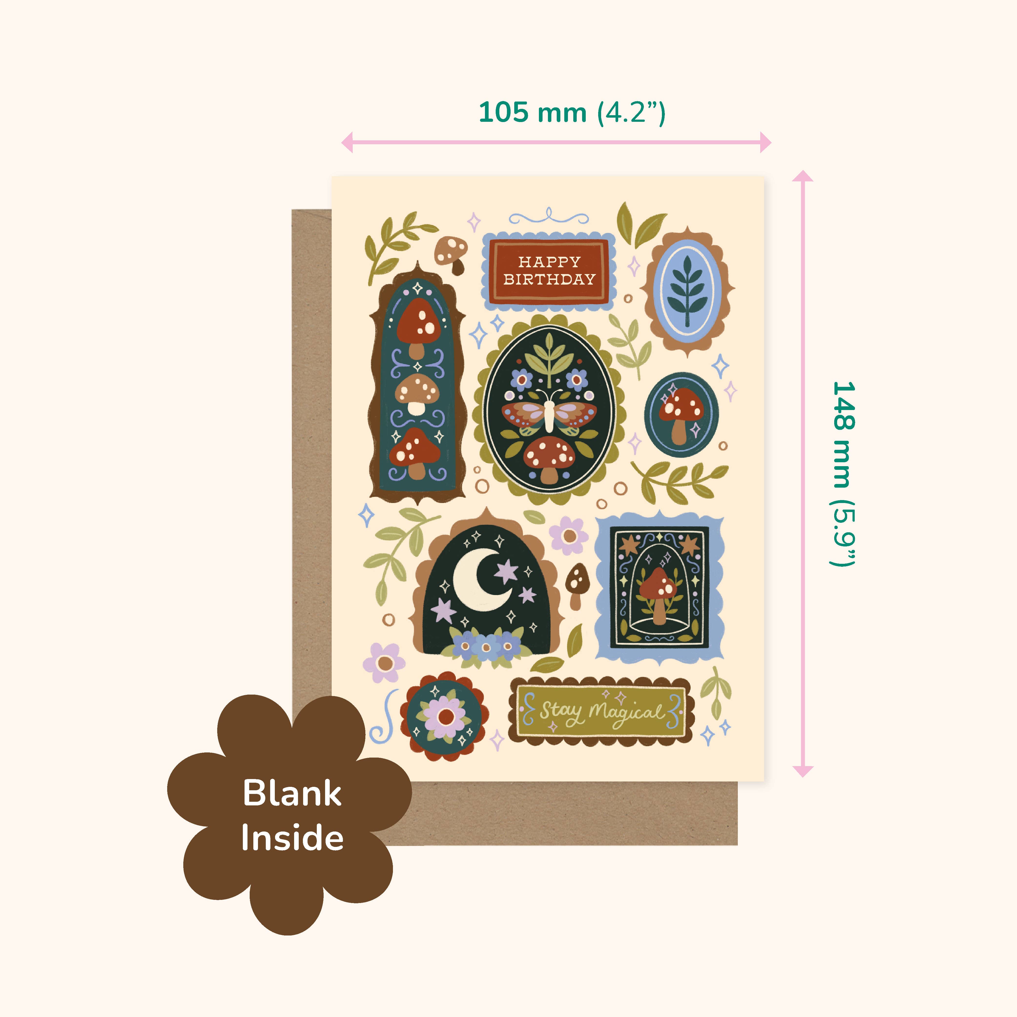 Hopscotch Paper Co. - Wholesale Birthday Card - Magical Realm Birthday Frames Card2