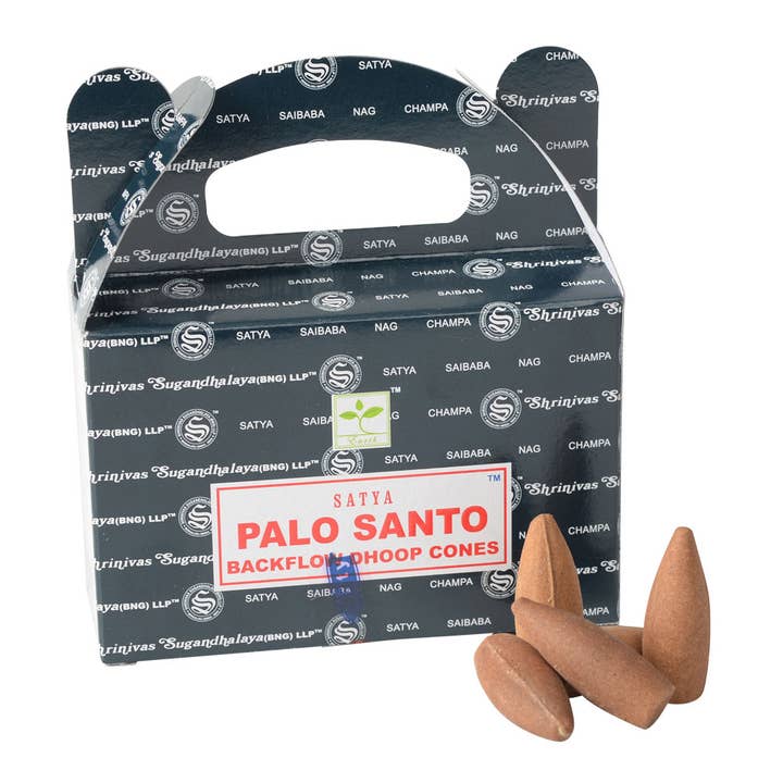 Palo Santo Backflow Incense Cones for wholesale by Benjamin International