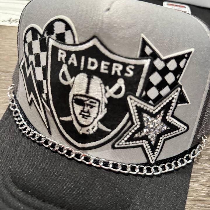 Patchwrx Customs Hat Bar - Wholesale Trucker Hat - Unisex - Raiders Trucker Hat1