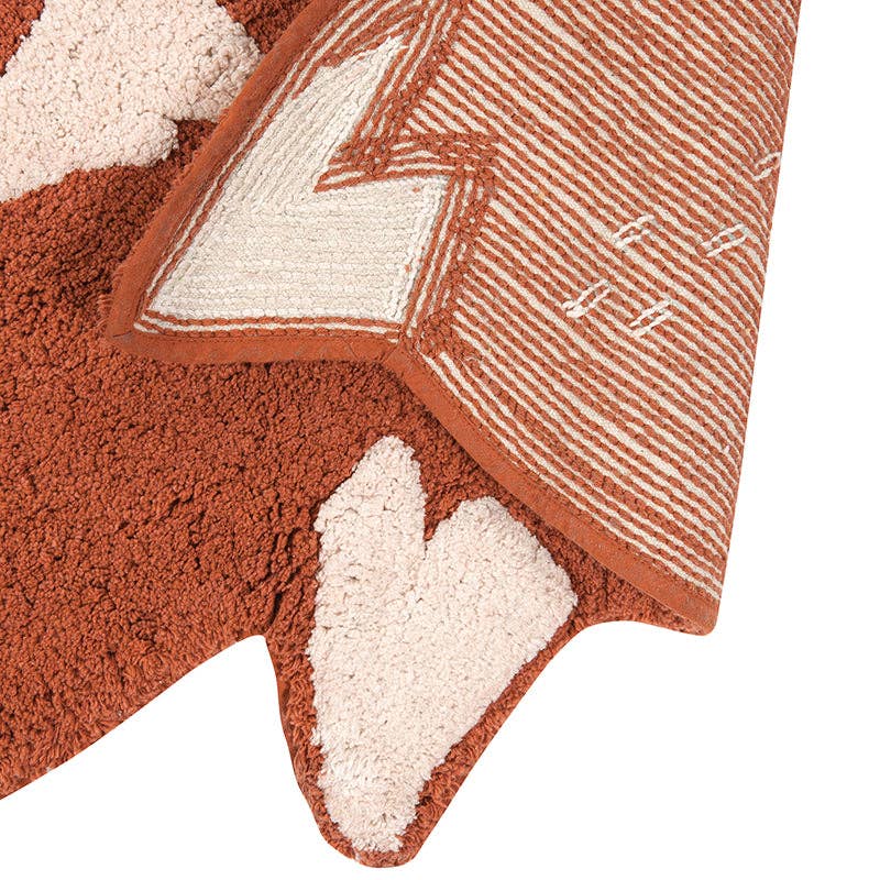 NATTIOT – Großhandel Matte – Kind & Baby – KINDERZIMMERTEPPICH LITTLE WOLF aus Baumwolle4