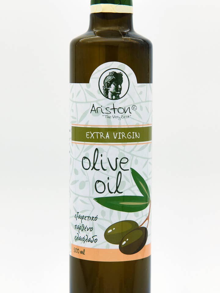 Ariston Extra Virgin Olive Oil - 500 ml - Superior Category for wholesale by MYNATURALOIL ARISTON