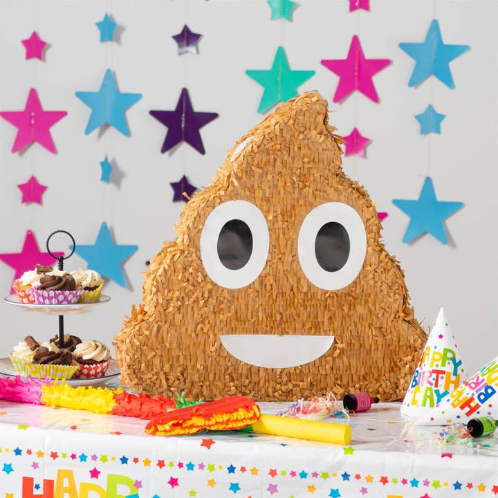 Rinkit Ltd - Vente Cadeaux pour invités - Pinata Emoji de caca de pomme de terre