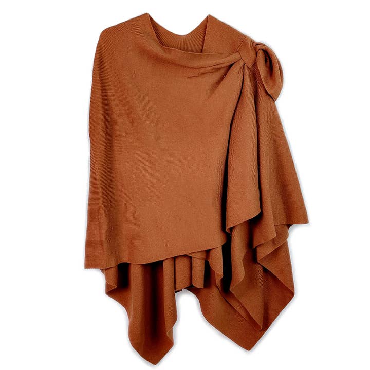 Fashion City - Wholesale Kimono - Women's - Women's Solid Ruana with Shoulder Strap9